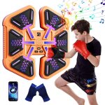 Punching musical bluetooth avec lumières rgb cible de boxe intelligente compteur de coups fitness à la ... Punching musical bluetooth avec lumières rgb cible de boxe intelligente compteur de coups fitness à la ...