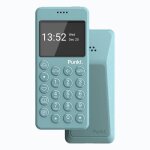 Punkt. mp02 téléphone minimaliste 4g apostrophy os pigeon - bleu clair Punkt. mp02 téléphone minimaliste 4g apostrophy os pigeon - bleu clair