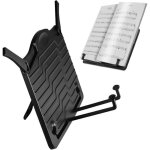 Pupitre de musique pliable - febest - 274x172x14 cm - 120 g - pliable - stable - mains libres - correcteur ...