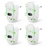 Purificateur dair pour fumeurs en chambre lot de 4 purificateurs dair � ions n�gatifs � brancher mini ...