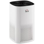 Purificateur dair - homcom - cadr 225m / h - ioniseur - mode veille silencieux - minuterie - 4 vitesses ...