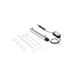 Purificateur deau uv - vevor - sse - 012 - lampe 12 w - 3785 l / min - inox & manchon quartz