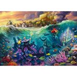 Puzzle 1000 pi�ces : disney la petite sir�ne ursula