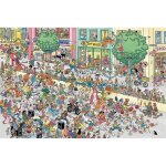 Puzzle 1500 pi�ces jumbo jan van haasteren ? � vos talons pr�t partez ! (90 x 60 cm poster inclus)