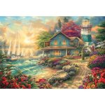 Puzzle 2000 pièces : lever de soleil au bord de la mer Puzzle 2000 pièces : lever de soleil au bord de la mer