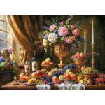 Puzzle 2000 pi�ces : table baroque