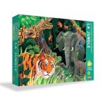 Puzzle 220 pièces - sassi - la planète en danger - jungle - a partir de 7 ans Puzzle 220 pièces - sassi - la planète en danger - jungle - a partir de 7 ans