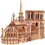 Puzzle 3d adulte cath�drale notre - dame - kit mod�le mobile 239 pi�ces - casse - t�te construction