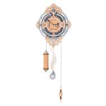 Puzzle 3d bois pour adultes - robotime mod�le m�canique en bois kits d?horloge � construire loisirs cadeau ...