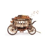 Puzzle 3d bois pour adultes - robotime stagecoach bote  musique en bois puzzle amka1 saint - valentin ...