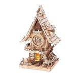 Puzzle 3d en bois à construire - robotime rokr coucou horloge mécanique 3d puzzle en bois Puzzle 3d en bois à construire - robotime rokr coucou horloge mécanique 3d puzzle en bois