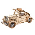 Puzzle 3d en bois  construire - robotime voiture vintage diy