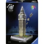 Puzzle 3d iconics : big ben - avec lumi�re 12008025 1 pc(s)