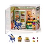 Puzzle 3d - robotime kit de maison miniature � monter soi - m�me�fruits de l�nergie naturelle�super creator ...