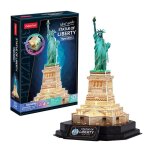Puzzle 3d - statue de la libert led puzzle 3d cadeau pour enfants de 8 ans