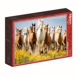 Puzzle - alipson puzzle - alipson course de chevaux - 1000 pi�ces - th�me chevaux - qualit� premium