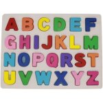 Puzzle alphabet en bois - zgeer - apprentissage abc - jouet ducatif pour tout - petits et enfants
