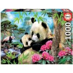 Puzzle animaux - educa - 1000 pices - pour adulte - avec colle fix puzzle offerte