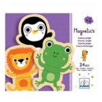 Puzzle animaux magntiques - djeco - coucou magntique - 24 pices - mixte - a partir de 3 ans