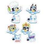 Puzzle - bluey - puzzle de bain - 8 pi�ces - mixte - 18 mois et plus