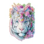 Puzzle en bois 250 pices tigre mystique