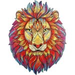 Puzzle en bois - keeper - lion - 192 pi�ces - formes uniques - pour adultes et enfants