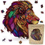 Puzzle en bois lion - zgeer - forme unique - meilleur cadeau pour adultes et enfants Puzzle en bois lion - zgeer - forme unique - meilleur cadeau pour adultes et enfants
