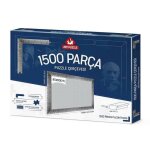 Puzzles cadre 1500 pices : argent