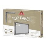 Puzzles cadre 500 pices : argent