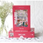 Puzzle - cake & love - 1000 pi�ces - 48x68 cm - sc�ne de boulangerie