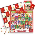 Puzzles du calendrier de lavent de nol puzzle du compte  rebours du calendrier de nol