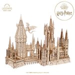 Chteau de poudlard ? ? ugears - puzzle 3d en bois