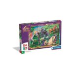 Puzzle - clementoni unicorn academy - 104 pi�ces - pour enfants � partir de 6 ans - multicolore
