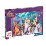 Puzzle clementoni super unicorn academy 180 pi�ces