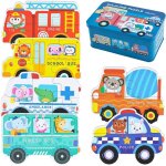 Puzzle enfant 3 4 ans - 6 en 1 puzzles en bois personnalis� avec bo�te jouet �ducatif montessori apprentissage ...
