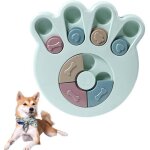 Puzzle feeder pour chien jouet ducatif interactif distributeur de friandises bleu pzcc Puzzle feeder pour chien jouet ducatif interactif distributeur de friandises bleu pzcc