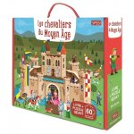 Puzzle géant les chevaliers du moyen - age - sassi junior - 60 pièces - a partir de 5 ans Puzzle géant les chevaliers du moyen - age - sassi junior - 60 pièces - a partir de 5 ans