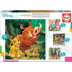 Puzzles progressifs disney animals - educa - de 9 à 25 pièces - pour enfants Puzzles progressifs disney animals - educa - de 9 à 25 pièces - pour enfants