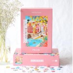 Puzzle - riomaggiore - 1000 pi�ces - 48x68 cm - paysage cinque terre