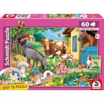 Puzzle - schmidt spiele - animaux de la ferme - 60 pi�ces - d�s 5 ans