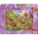 Puzzle - schmidt spiele - magnifique jardin de papillons - 2000 pi�ces - d�s 14 ans