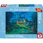 Puzzle - schmidt spiele - la maison hant�e - 1000 pi�ces - d�s 12 ans