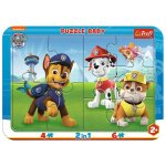 Puzzle trefl - 80022 - baby puzzles en cadres pour les enfants a partir de 2 ans puzzels pat patrouille ...
