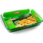 Pyrex plat  four rectangulaire classic 41x27 cm transparent