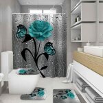 Pzcc accessoires salle de bainensemble de salle de bain imprimé 3d papillon rose bifairy bee rideau de ... Pzcc accessoires salle de bainensemble de salle de bain imprimé 3d papillon rose bifairy bee rideau de ...