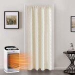 Qelus 1x rideau occultants thermiques double couche isolants anti froid&vent rideau dhiver pour fenêtre&porte ... Qelus 1x rideau occultants thermiques double couche isolants anti froid&vent rideau dhiver pour fenêtre&porte ...