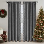 Qelus 2x rideaux occultants thermiques double couche isolants anti froid&vent rideaux dhiver pour fenêtre&port ... Qelus 2x rideaux occultants thermiques double couche isolants anti froid&vent rideaux dhiver pour fenêtre&port ...