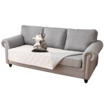 Qelus housse de canape 100% impermeable antidrapante protection de canap couvre lit pour chiens et ...