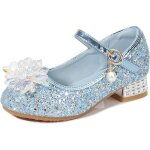 Qiqiqi fille chaussures princesse elsa reine des neiges chaussures d�guisement cadeau soir�e mariage ...