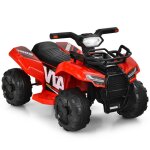 Quad buggy Électrique dreamade pour enfant 18 - 36 mois - phare et klaxon - panier de rangement - rouge ... Quad buggy Électrique dreamade pour enfant 18 - 36 mois - phare et klaxon - panier de rangement - rouge ...